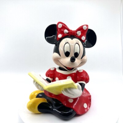 Vintage Disney Mickey Minnie Music Box Reading Tune: When you wish upon a star
