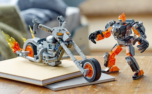 LEGO Ghost Rider Mech And Bike Marvel Set 76245 New & Sealed FREE POST - Picture 6 of 6