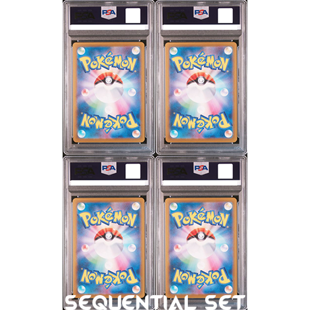 PSA 10 Flareon Vaporeon Jolteon Eevee CHR VMAX Sequential