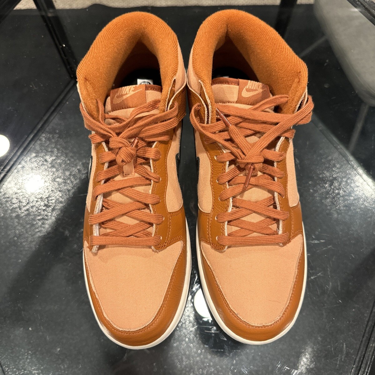 Size 11.5 - Nike Dunk Mid Amber Brown for sale online | eBay