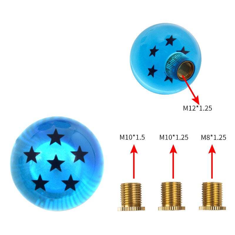ドラゴンボール - Mr.c8p Brand New 6 Star Blue Dragon ball Z Custom 54mm Shift Knob