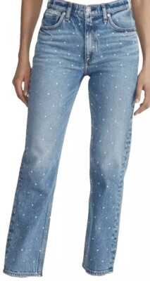 Pantalon Jogger Rebecca Minkoff Sally - Taille M Gris à Paillettes - Neuf Sans Étiquette