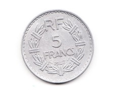 5 Franc France 1947 Al (987)