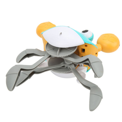 Crab Crawling Toy USB Rechargeable Automatically Avoid Obstacles Crawling Cr PLM - Afbeelding 1 van 12