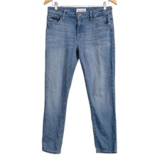 DL 1961 Smart Denim Florence Instasculpt Cropped Arcadia size 30 Natural Indigo