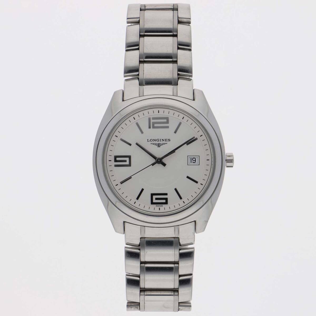 LONGINES Lungomare L3.632.4 Quartz Silver Dial Stainless LONGINES Lungomare L3.632.4 Quartz Silver Dial Stainless