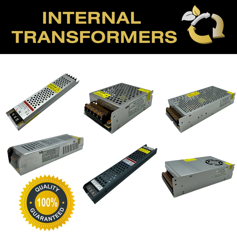 LED Driver Transformer IP67 Waterproof/Rainproof/Internal Slim 12-24V 36-500W - Image 2 of 4