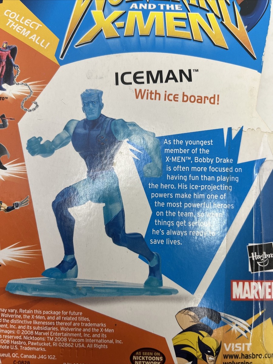 Ｘ-MEN☆ICEMAN Ⅱ X-Men X2 Iceman Bobby Drake Action Figure with accessory
