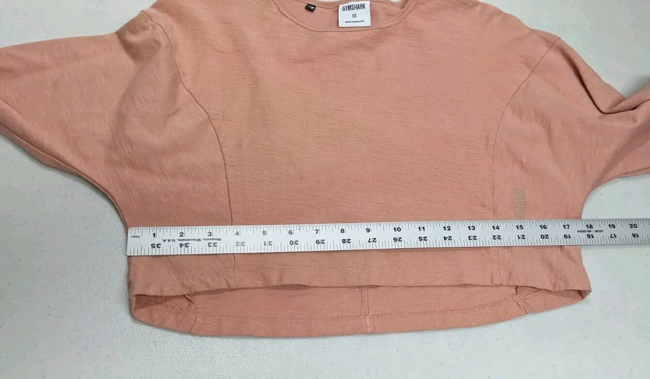 gymshark vital seamless 2.0 long sleeve crop workout shirt