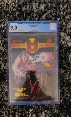 Miracleman #2 (1985) CGC 9.0 WP Alan Moore - Garry Leach free shipping
