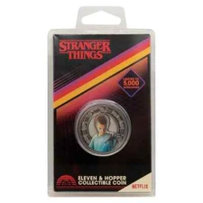 Stranger Things Eleven and Hopper Collectible Coin Limited Edition Rare LE