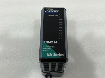 FOXBORO INVENSYS FBM214 8-KANAL KOMMUNIKATION HART INPUT P0922VT