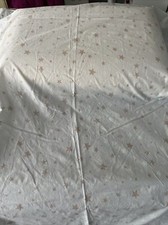 Pottery Barn Kids Shining Star In Blush Glow in Dark Twin Flat Sheet Org Cotton