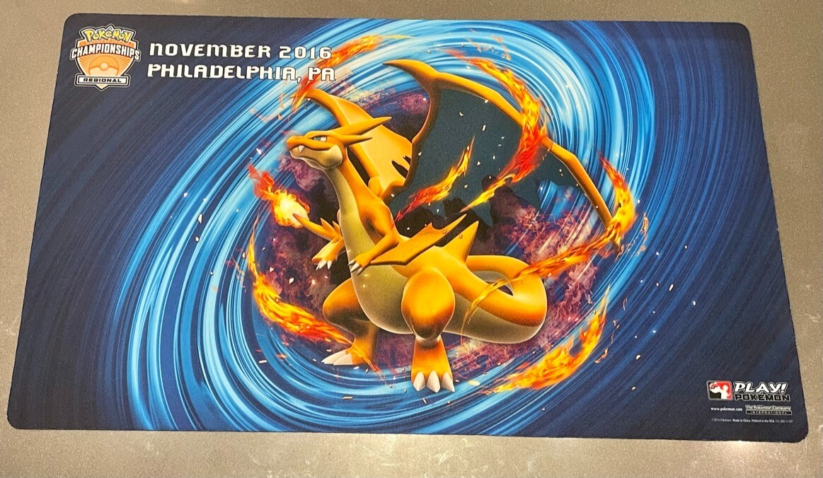 Pokemon Regional Championship Mega Charizard Y Playmat - Unused