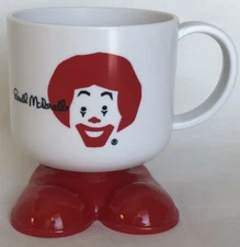 Vintage Ronald McDonald Red Shoe Mug - BRAND NEW, MINT CONDITION!!