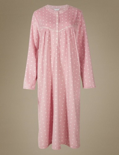 LADIES EX MARKS \u0026 SPENCER PINK SPOTTED 
