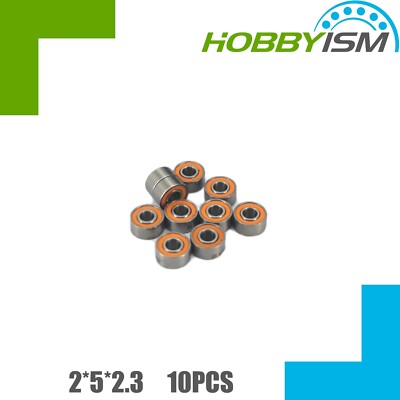 2os 10pcs 2X5X2.3 Hybrid Ceramic Stainless Bearing SMR682C 2OS A7 Oiled | eBay