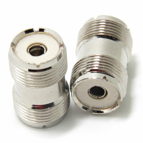 UHF SO-239 Female to Female Coupler RF Adapter Barrel Connector for PL-259 Plugs - Picture 4 of 5