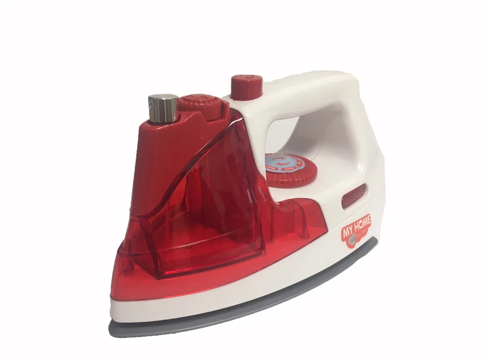 Ferro da Stiro Giocattolo Luci Suono Spruzza Acqua Set per Stirare Giocattoli - Immagine 3 di 4