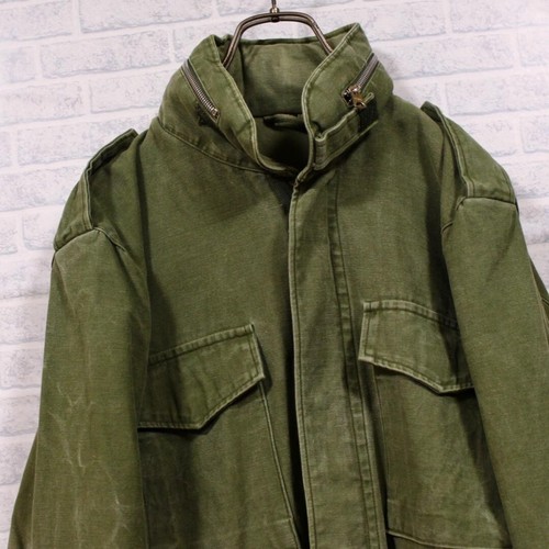 Used Vintage Design M-65 Field Jacket L (Fits XL) Olive Green - Picture 3 of 9