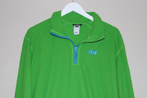 Helly Hanson Green Long Sleeve Fleece 1/4 Zip Mens Size XL - Picture 9 of 10
