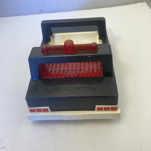1981 Fisher Price Husky Helpers Police Car Vintage Toy 8” - Picture 4 of 6