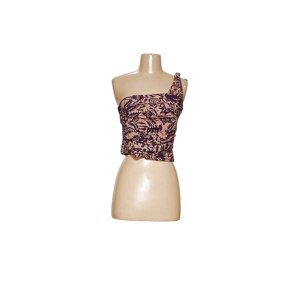 ZARA Multicolor Graphic Print Tank Top in XS Size