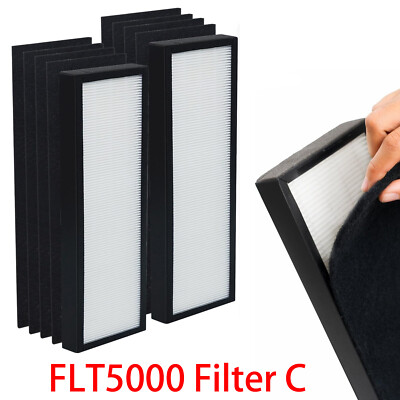 FLT5000 HEPA Replacement Filter C for AC5350BCA, AC5350W, AC5300B, CDAP5500B