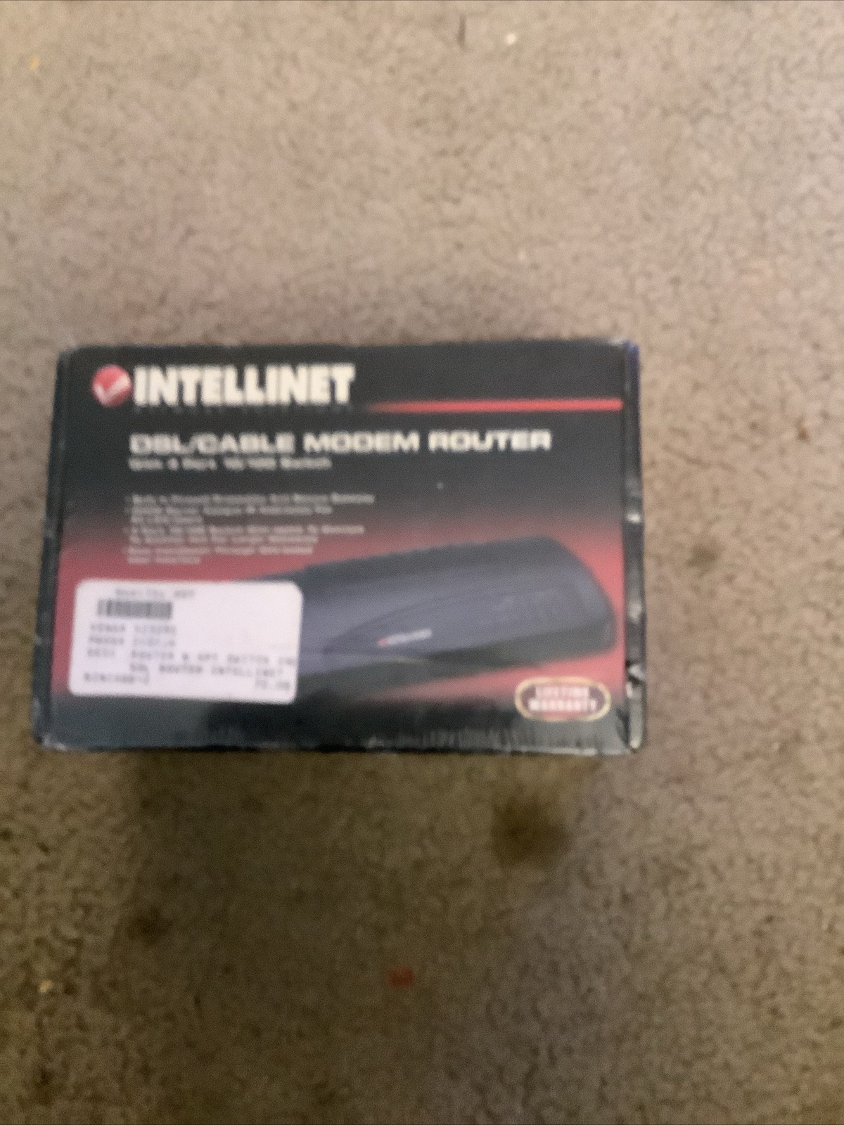 Intellinet DSL/Cable Modem Broadband Router 4 Port 10/100 Switch Rev 1. ...