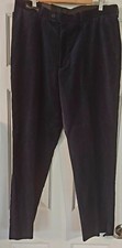 NWT - J. Ferrar Men's Navy Blue Dress Pants Flat Front 36/30