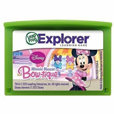 Disney Minnie Reading Learning Game Cartridge LeapFrog Explorer LeapPad Kids Toy 708431391260 | eBay