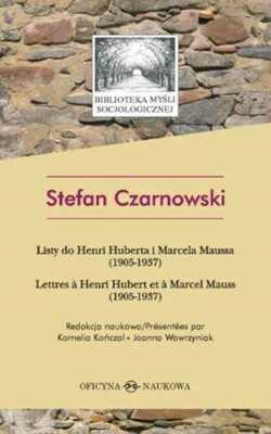 Stefan Czarnowski Listy do do H Huberta & KOŃCZAL /KONCZAL/