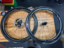 Enve SES 700c Road Wheelset w/Conti Tires and one Rotor Shimano/SRAM 11 Sp