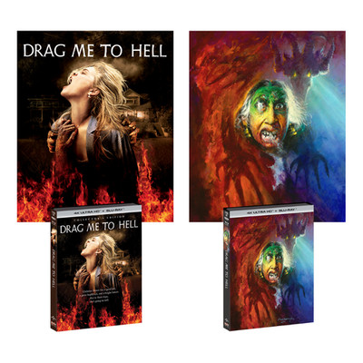 Drag Me to Hell Collector's Edition 4K +2x Blu-ray+ 2x Slip Cover +2x POSTERS