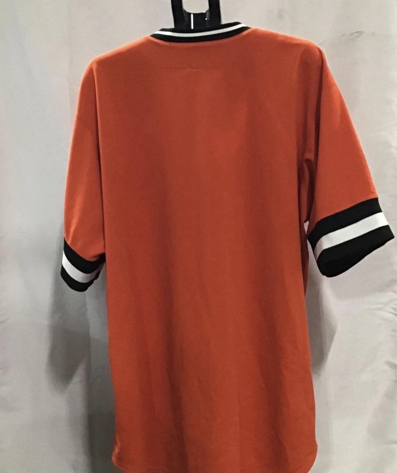 Majestic Baltimore Orioles Team Moda Cooperstown Botón Completo Cosido Jersey 3XL Foto 2 de 4