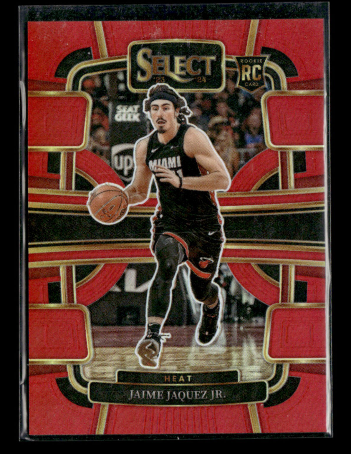 Jaime Jaquez Jr. RC 2023-24 Panini Select Basketball Concourse Red 021/199 [jm48