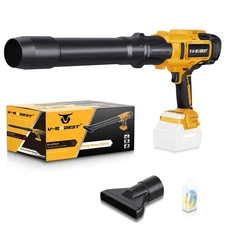 Cordless Air Blower Brushless Turbo Fan 50000RPM For Dewalt 20V MAX Battery