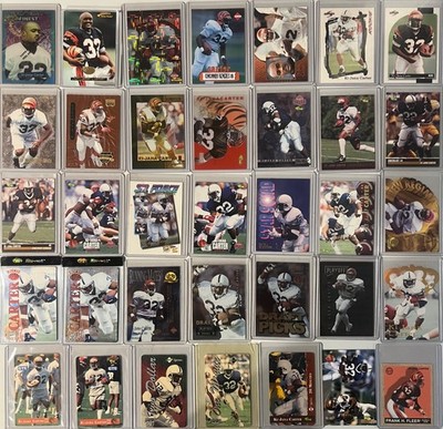 Ki-Jana Carter Card Lot (70) RC, Inserts, Variants