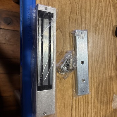 Magnetic Lock, 600LBS 280kg Holding Force Electromagnetic Lock, DC 12V Fail-Safe