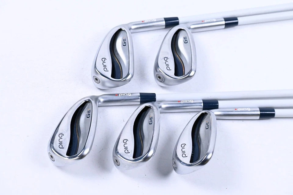 Ladies Ping G Le3 Irons / 7-PW+SW / Red Dot / Ladies Flex Ping ULT 250 Shafts - Image 2 of 4