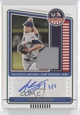 2023 USA Baseball Stars & Stripes Materials Alonzo Tredwell (Blue Ink) Auto d4y