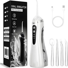 New Cordless Water Flosser Dental Oral Irrigator Travel Teeth Cleaner Floss Pick