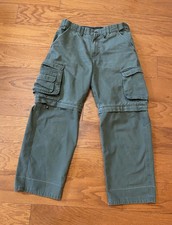 Boy Scouts of America Youth Switchback Convertible Cargo Pants Uniform Size 14