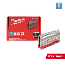 Milwaukee Galvanized Staples 2Inch 9 Gauge
