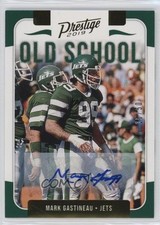 2019 Panini Prestige Old School Xtra Points Gold 15/50 Mark Gastineau Auto 14md