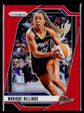 2024 Panini Prizm WNBA #120 Monique Billings Purple Prizms Red #/299