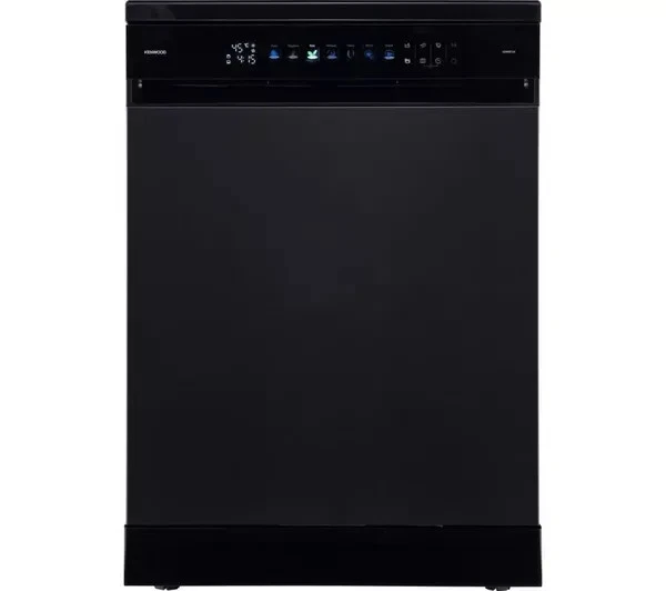 Neu Graded Kenwood KDW60T25 Full-Size Geschirrspüler - Schwarz UVP 399€ R56