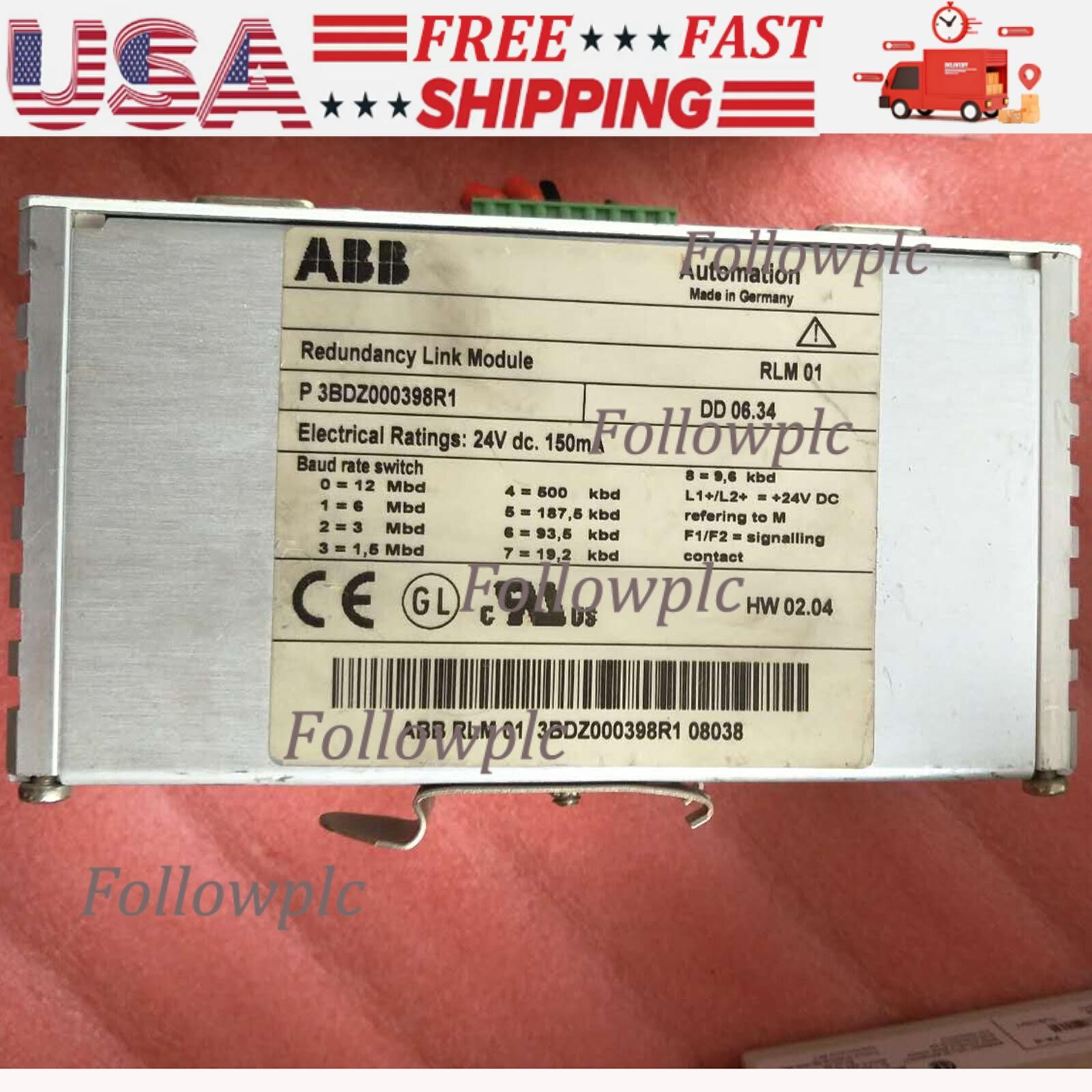 1pc new RLM01 3BDZ000398R1 ABB Redundant connection module #YP1