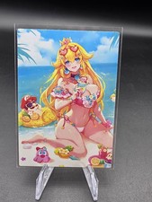 P. Peach Holographic Anime Collectible Trading Card
