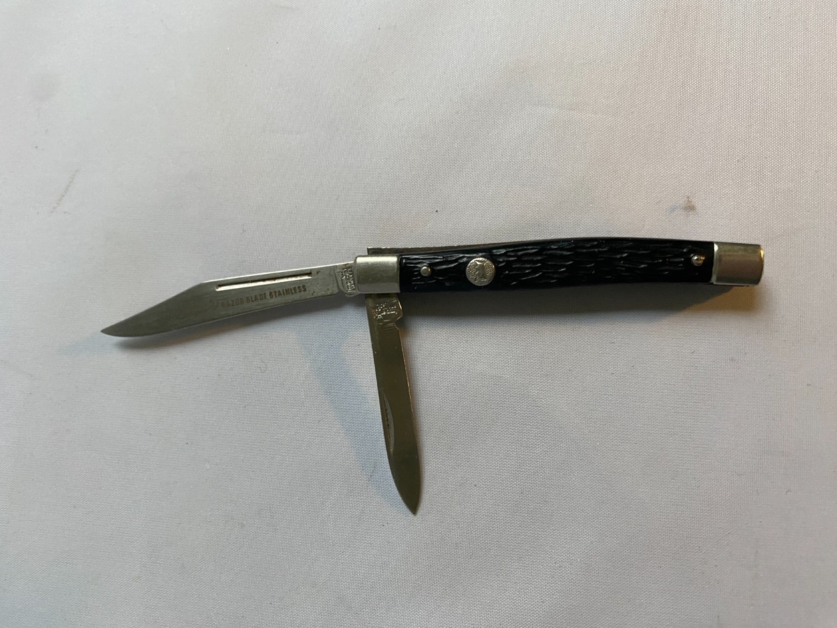 ズイール 侍オリカラ　テラー2 Vintage Imperial Stainless USA Super Razor 2 Blade pocket Knife | eBay